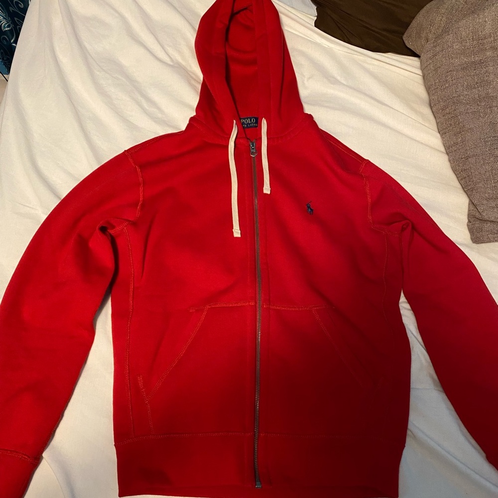Ralph lauren zip up hoodie